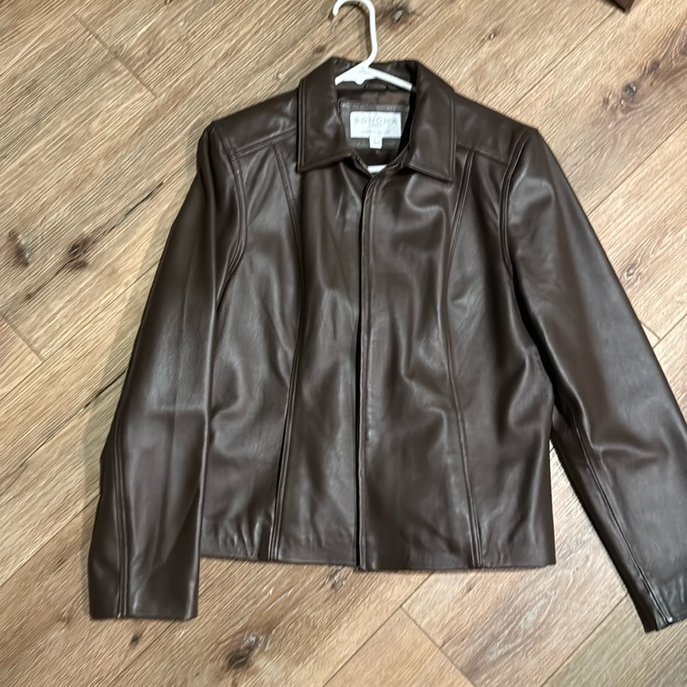 Sonoma Lambskin Leather Jacket